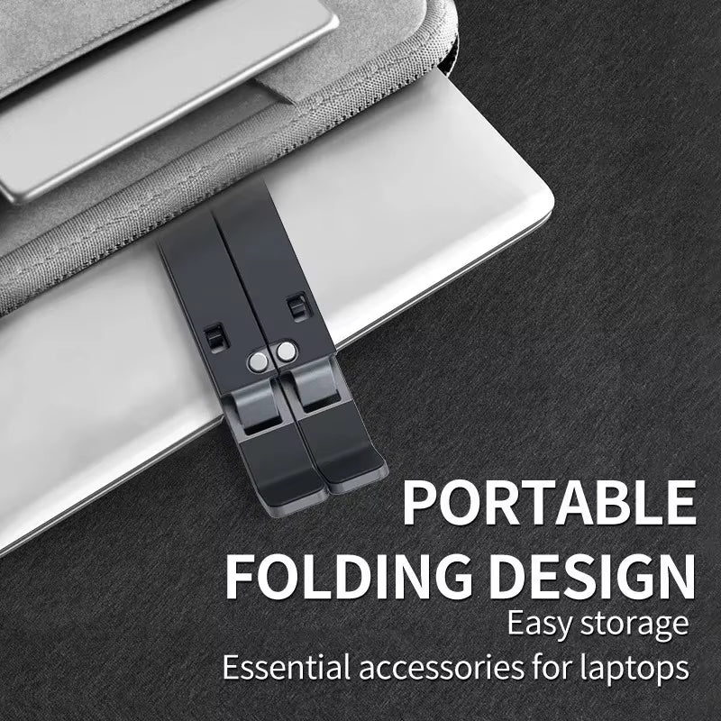 Foldable Laptop Stand Adjustable Portable Notebook Bracket Support Base Aluminum Alloy Holder for Macbook Laptop PC Accessories